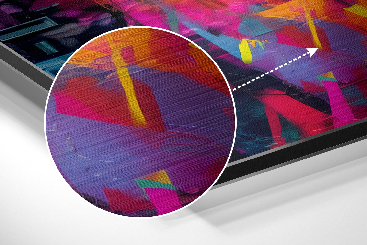 Boxer Brushed Aluminum Dibond Wall Art.