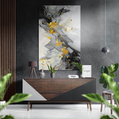 Marbleous  Brushed Aluminum Dibond Wall Art.