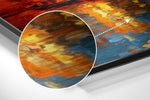 Istanbul Brushed Aluminum Dibond Wall Art.