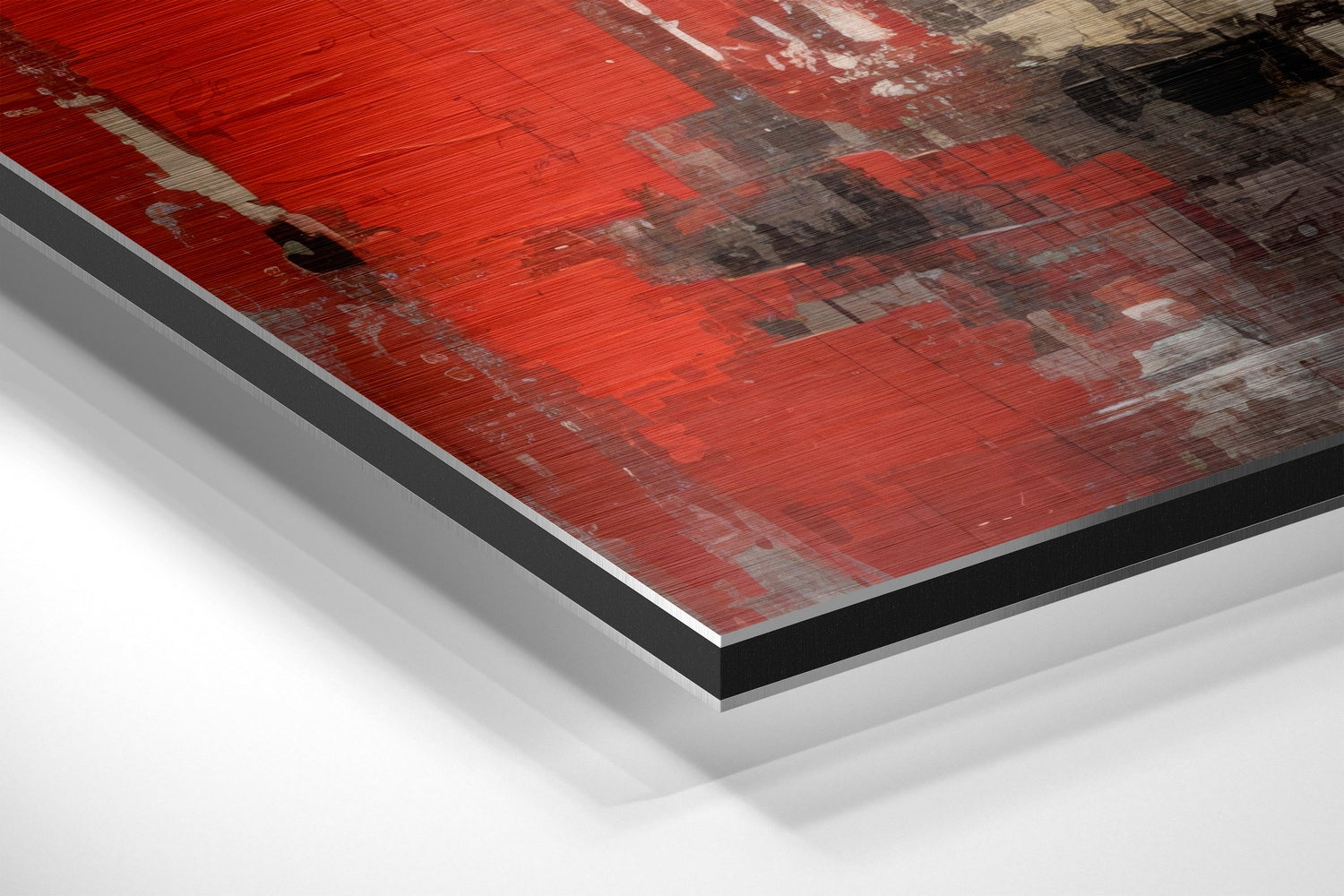 Silhouettes Brushed Aluminum Dibond Wall Art.