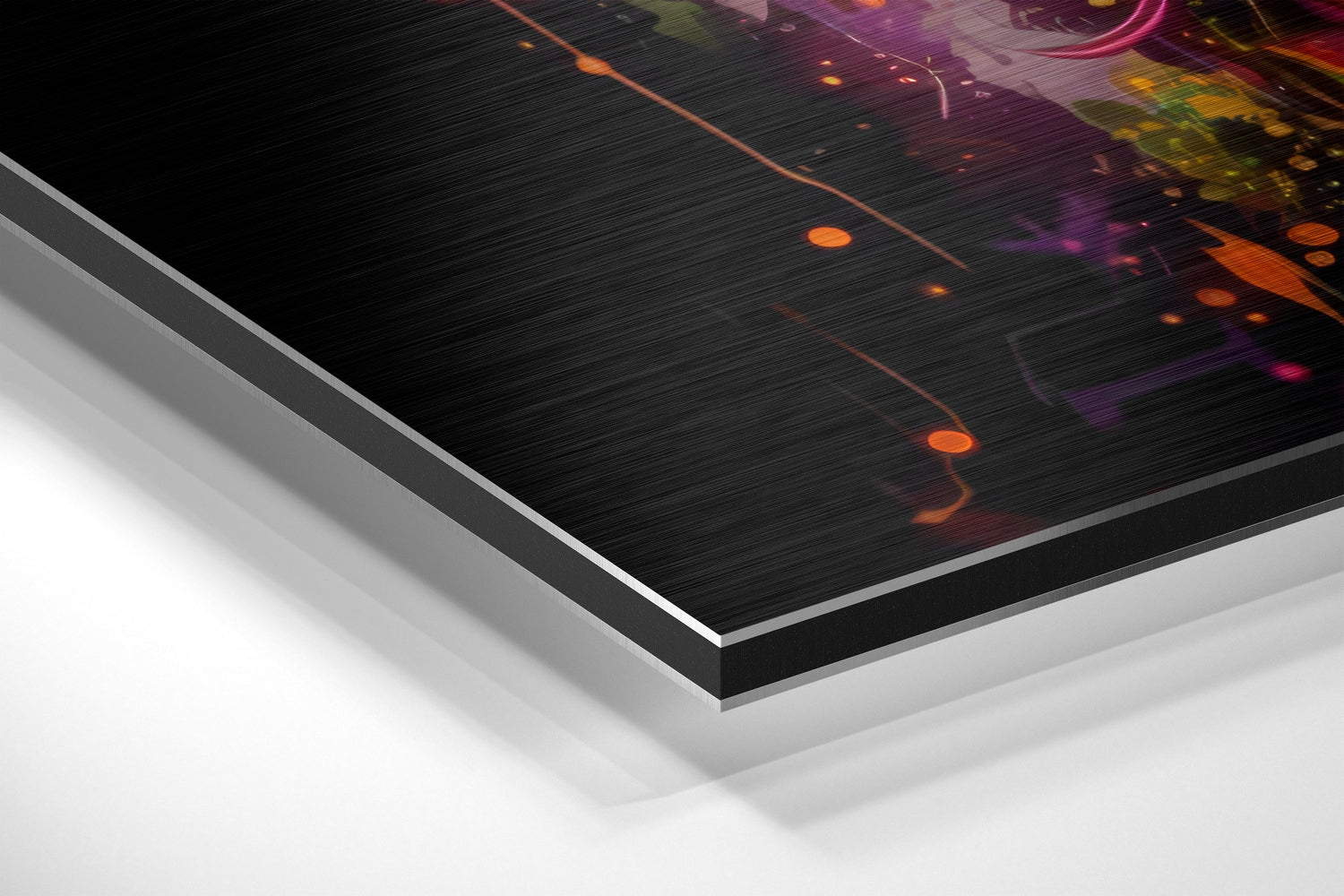 Joker Brushed Aluminum Dibond Wall Art.