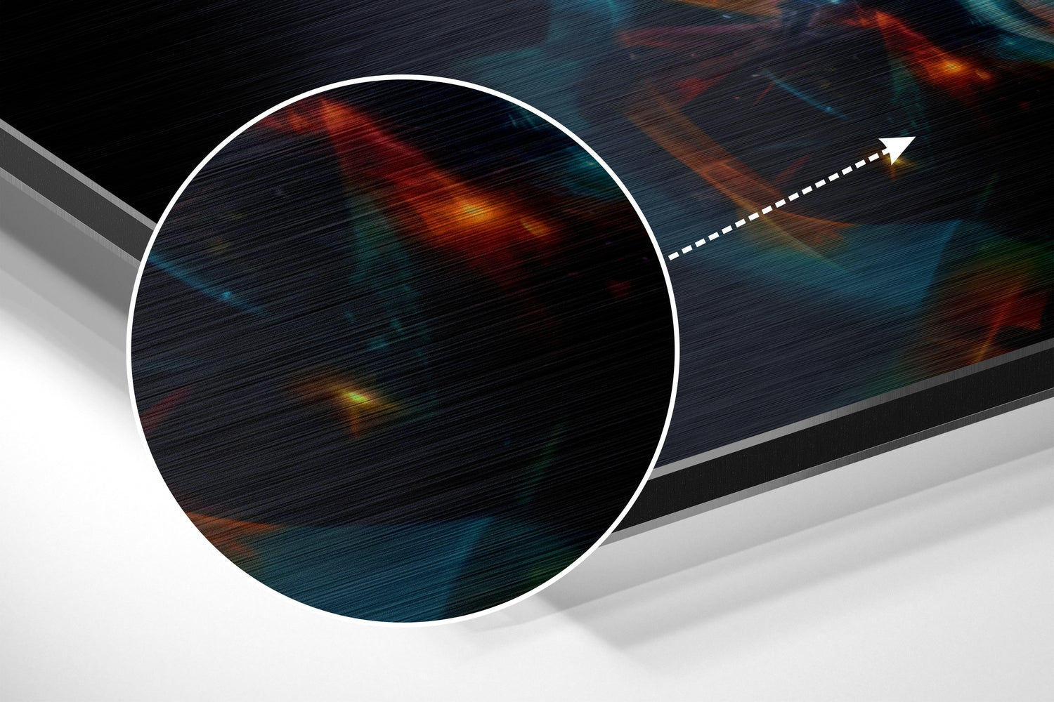 Face of Her Brushed Aluminum Dibond Wall Art.