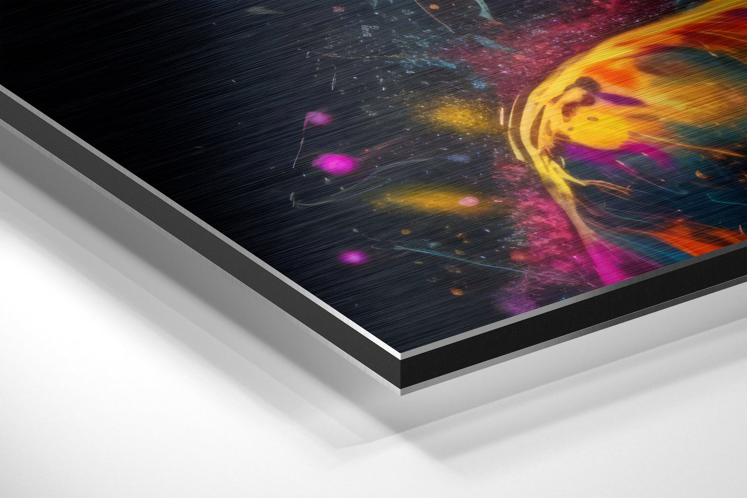 Face of Her Brushed Aluminum Dibond Wall Art.