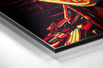 Terminator Brushed Aluminum Dibond Wall Art.
