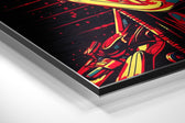 Terminator Brushed Aluminum Dibond Wall Art.