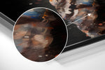 Rocky Brushed Aluminum Dibond Wall Art.