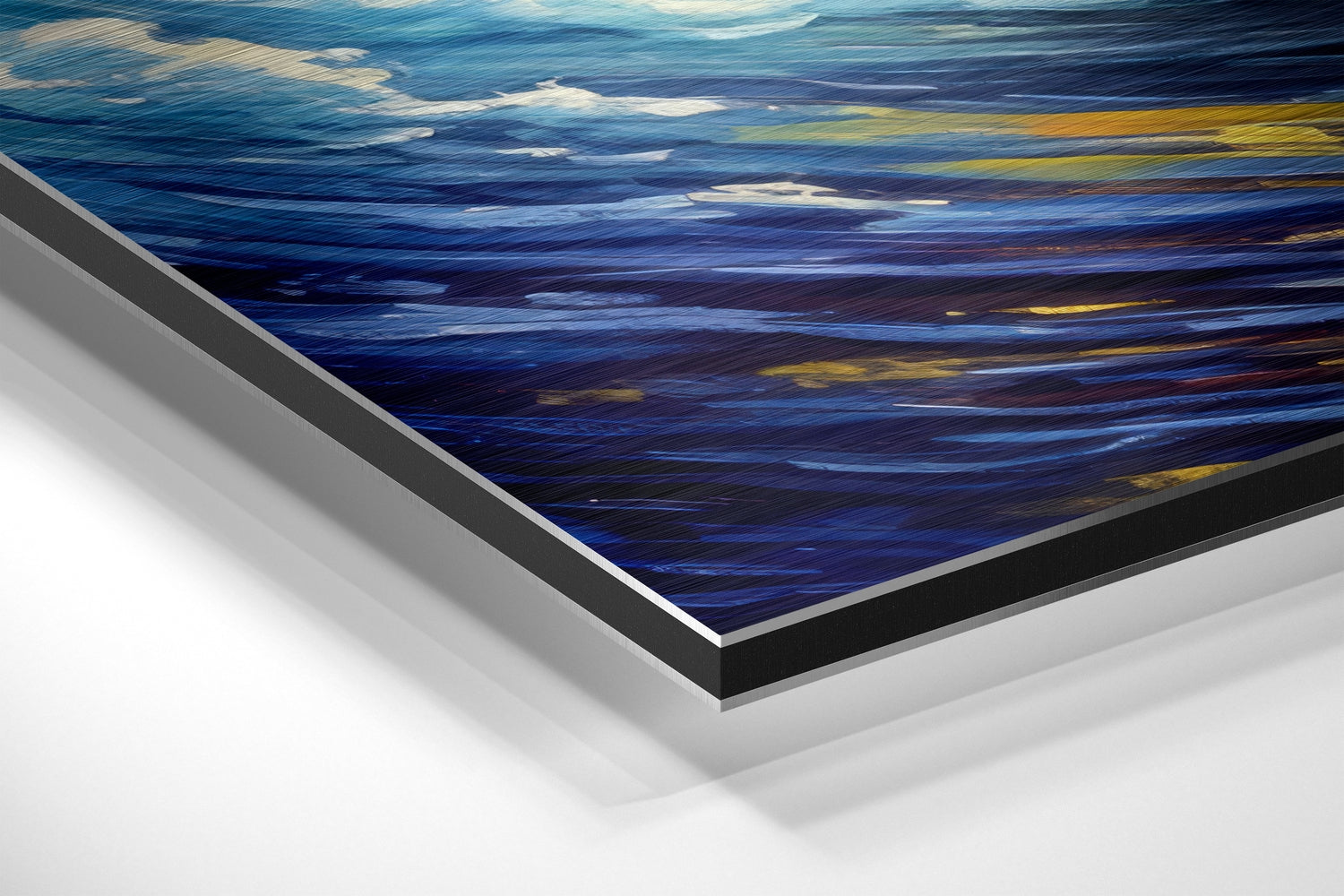 Through the Waves Brushed Aluminum Dibond Wall Art.