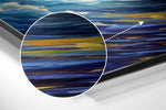 Through the Waves Brushed Aluminum Dibond Wall Art.