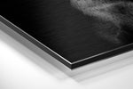Dog and Gun Brushed Aluminum Dibond Wall Art.