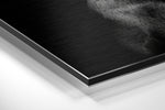 Dog and Gun Brushed Aluminum Dibond Wall Art.