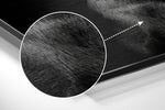 Dog and Gun Brushed Aluminum Dibond Wall Art.