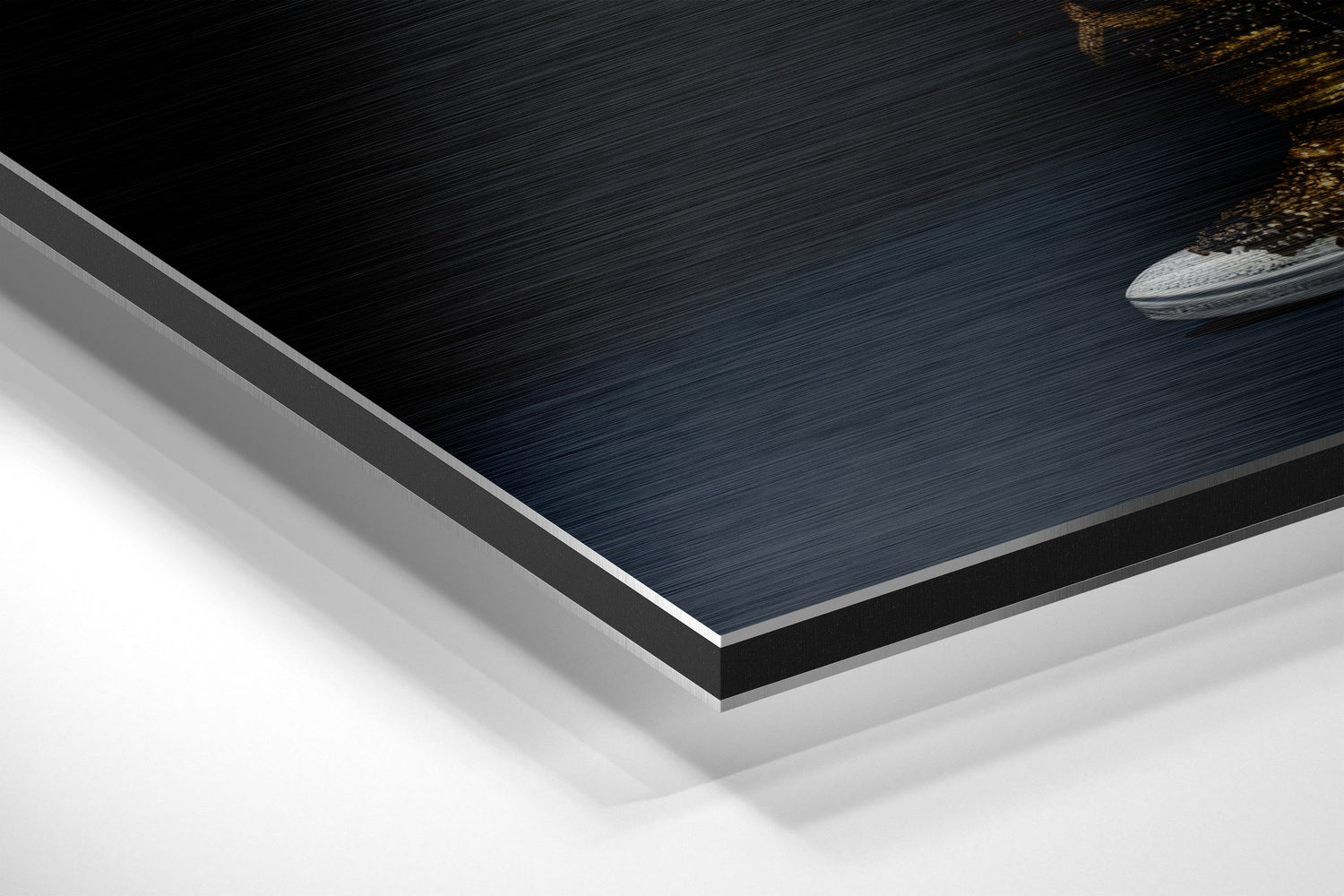 Stylish Ape Brushed Aluminum Dibond Wall Art.