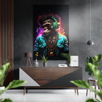 Body Builder Brushed Aluminum Dibond Wall Art.