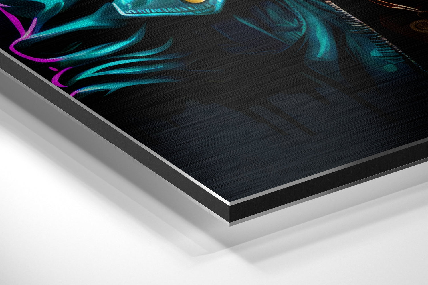 Body Builder Brushed Aluminum Dibond Wall Art.