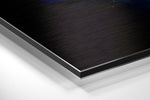 Zebra Brushed Aluminum Dibond Wall Art.