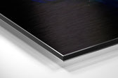Zebra Brushed Aluminum Dibond Wall Art.