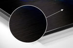 Zebra Brushed Aluminum Dibond Wall Art.