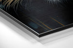 Tiger Brushed Aluminum Dibond Wall Art.