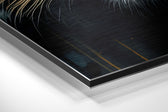 Tiger Brushed Aluminum Dibond Wall Art.