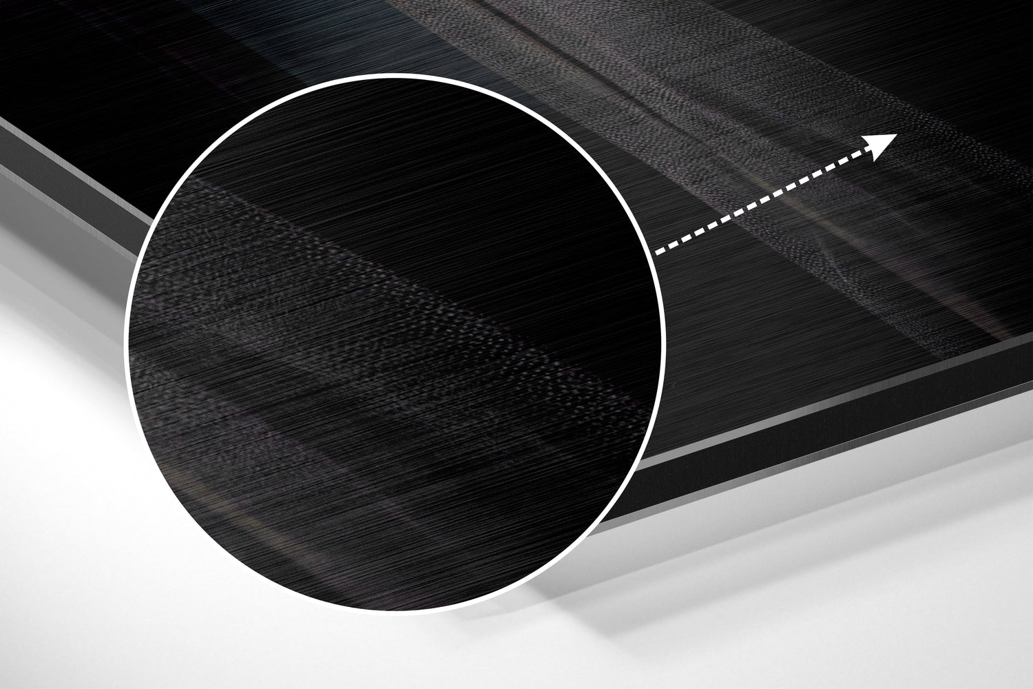 Inspector Gorilla Brushed Aluminum Dibond Wall Art.