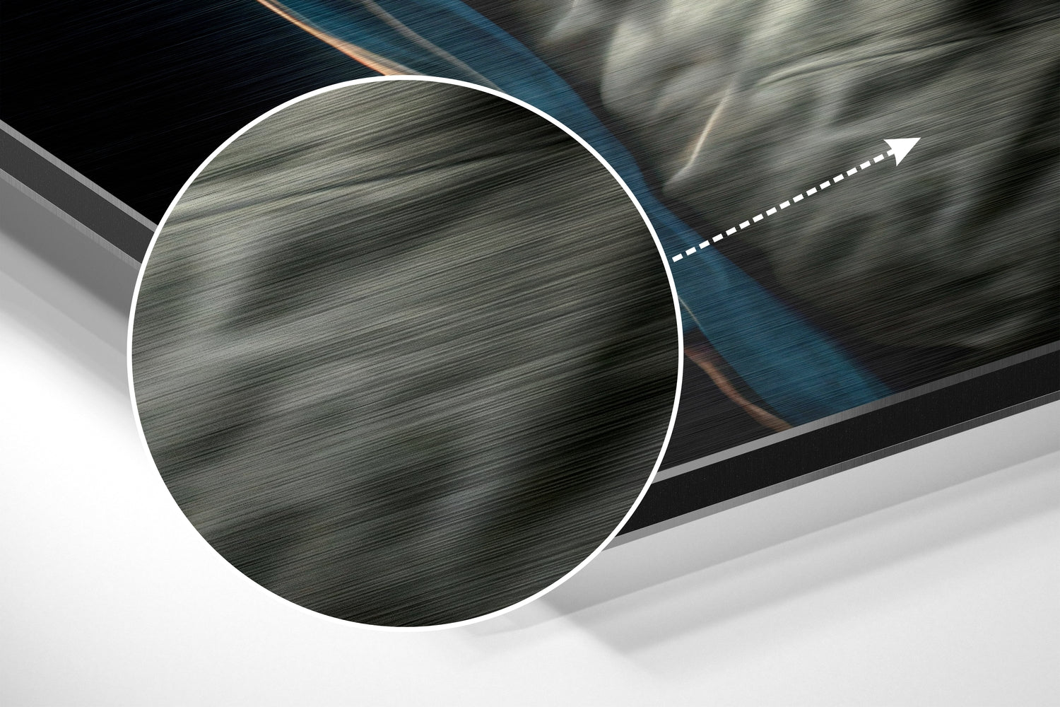 Anger of the Ape Brushed Aluminum Dibond Wall Art.