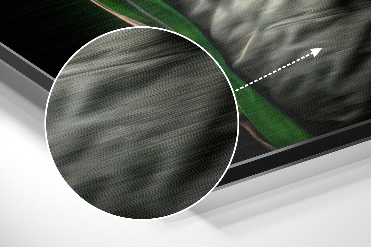 Anger of the Ape Brushed Aluminum Dibond Wall Art.