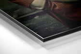 Bulldog Brushed Aluminum Dibond Wall Art.