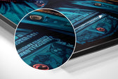 Lion Brushed Aluminum Dibond Wall Art.