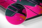 Mission Music Brushed Aluminum Dibond Wall Art.