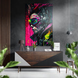Mission Music Brushed Aluminum Dibond Wall Art.
