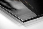 Black Panther Brushed Aluminum Dibond Wall Art.