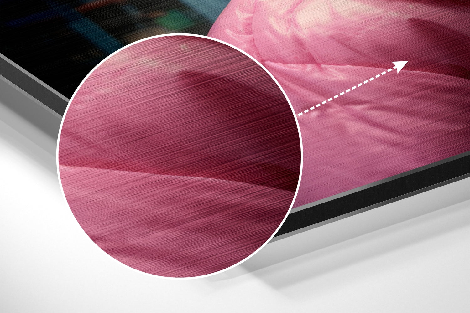 Sheeps Brushed Aluminum Dibond Wall Art.