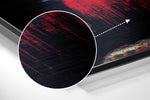 Confrontation Brushed Aluminum Dibond Wall Art.