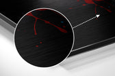 Bull Brushed Aluminum Dibond Wall Art.