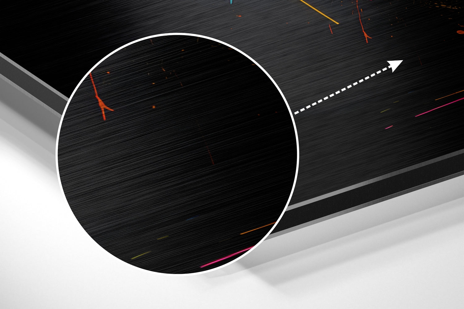 Bull Brushed Aluminum Dibond Wall Art.