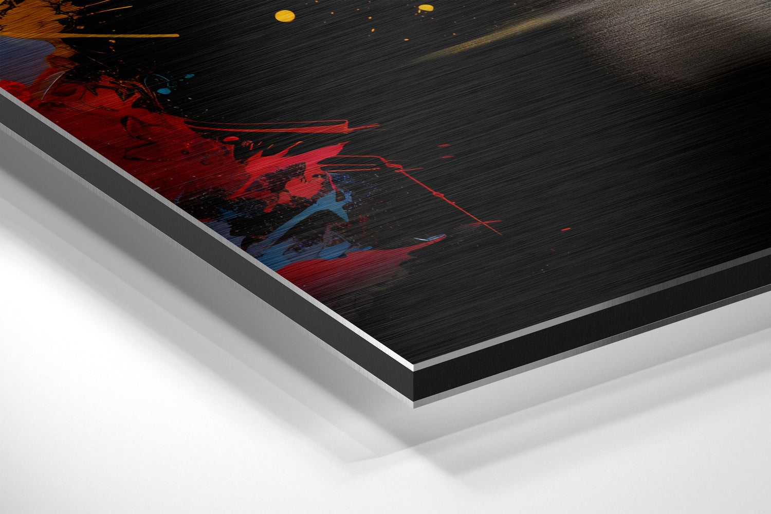 Bull Brushed Aluminum Dibond Wall Art.