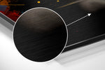 Bull Brushed Aluminum Dibond Wall Art.