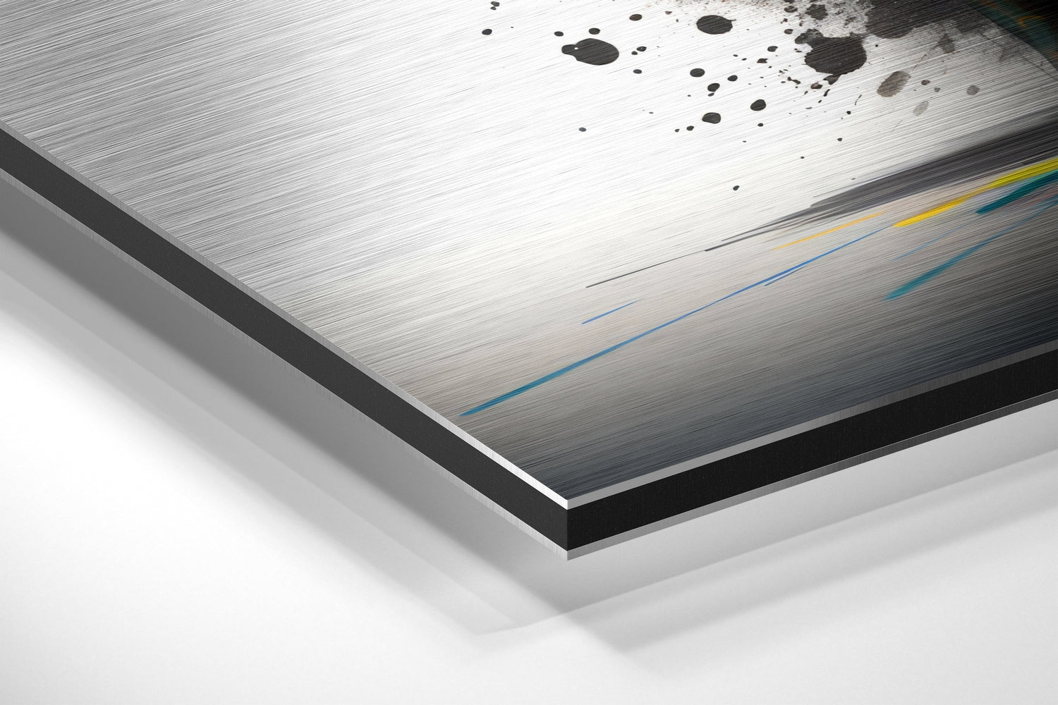 Bull Brushed Aluminum Dibond Wall Art.