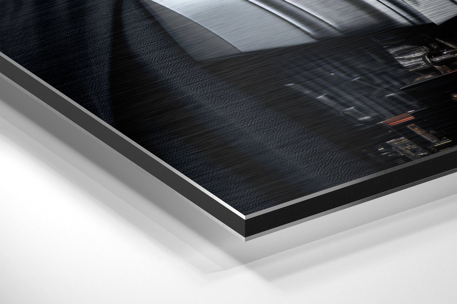 Darth Wader Brushed Aluminum Dibond Wall Art.