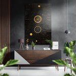 System Brushed Aluminum Dibond Wall Art.