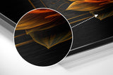 Lotus Brushed Aluminum Dibond Wall Art.