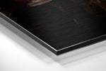 Lion as a Gentleman Brushed Aluminum Dibond Wall Art.