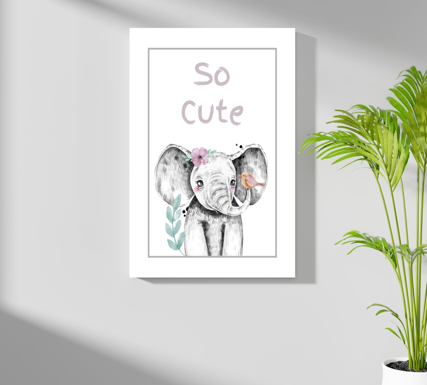 So Cute Aluminum Print.