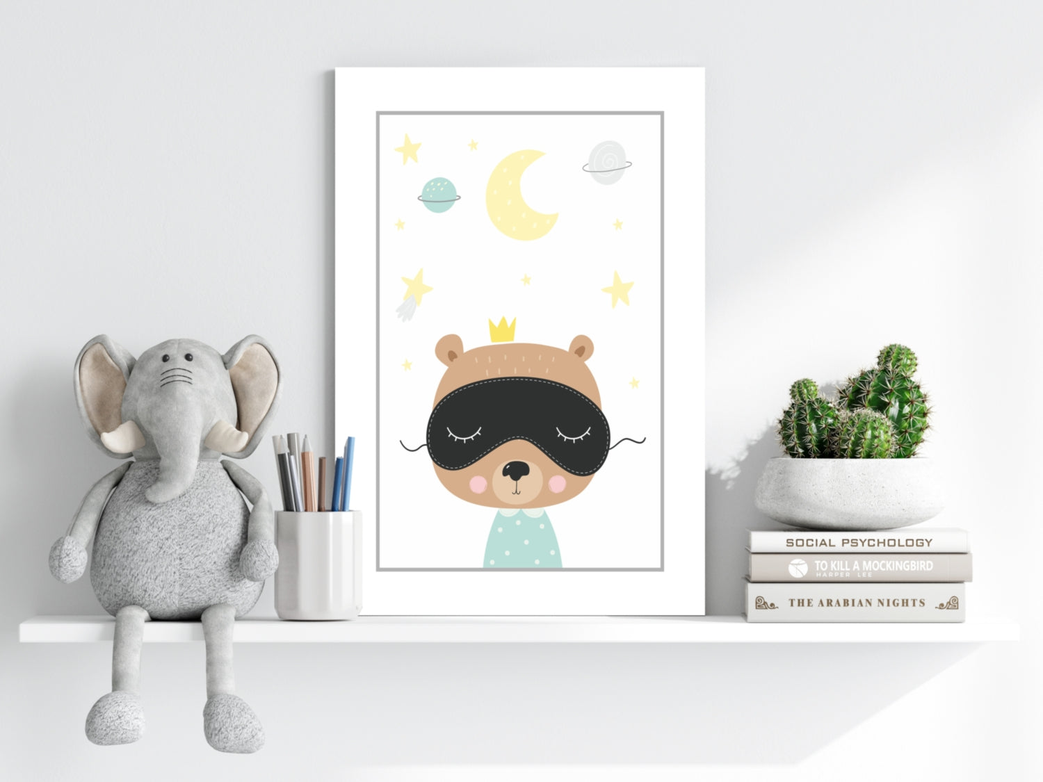 Sleep Time Aluminum Print.