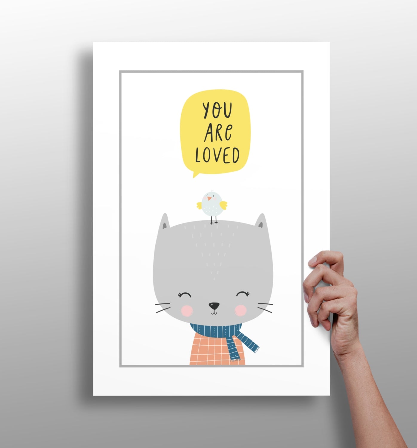 You Are Loved Aluminum Print