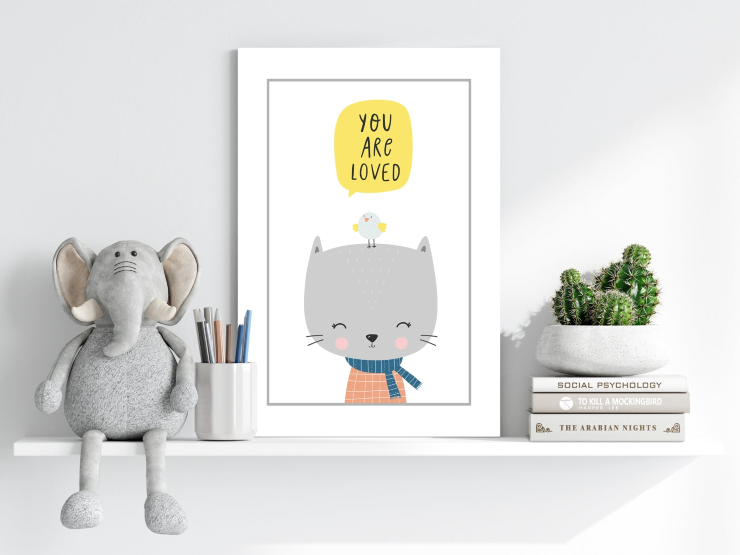 You Are Loved Aluminum Print.