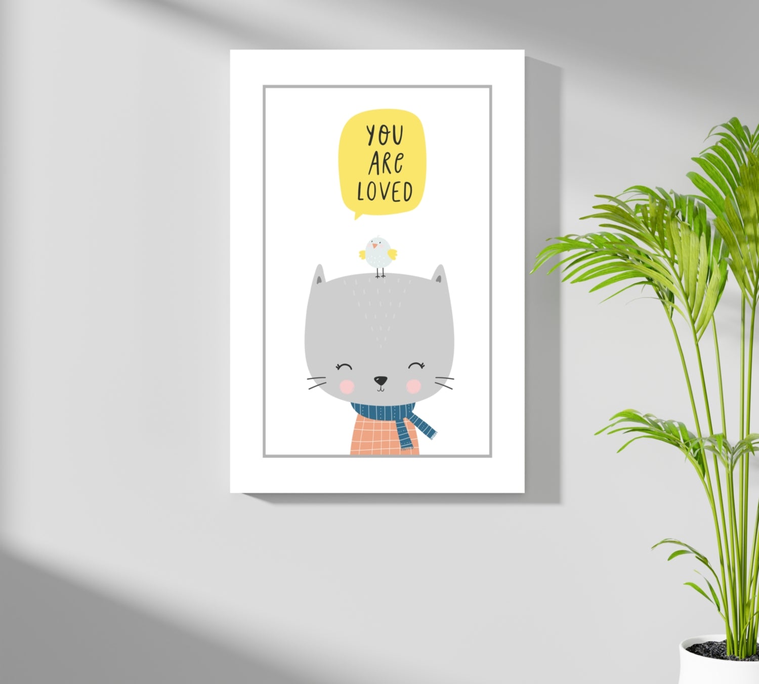 You Are Loved Aluminum Print.