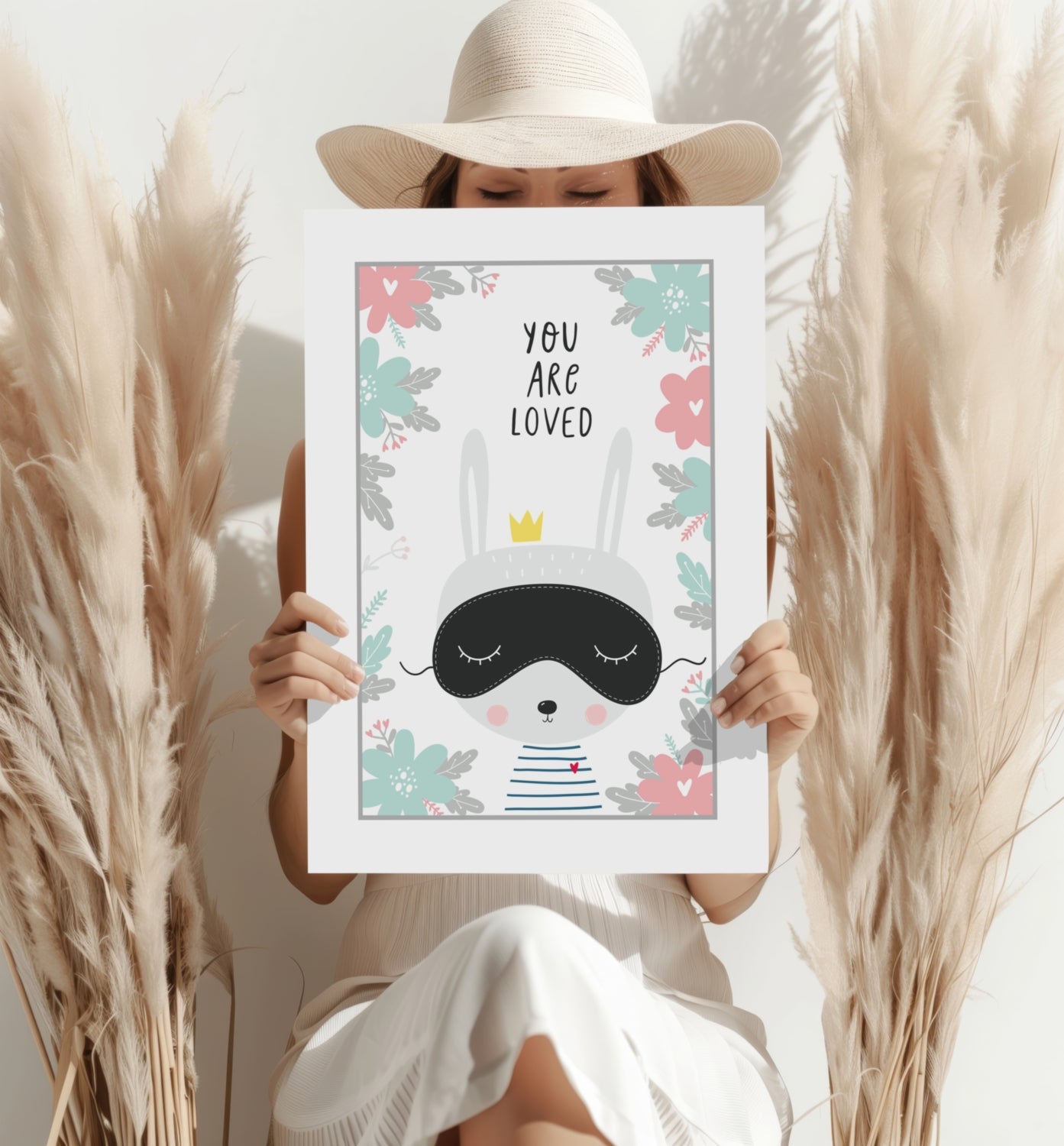 You Are Loved Aluminum Print.