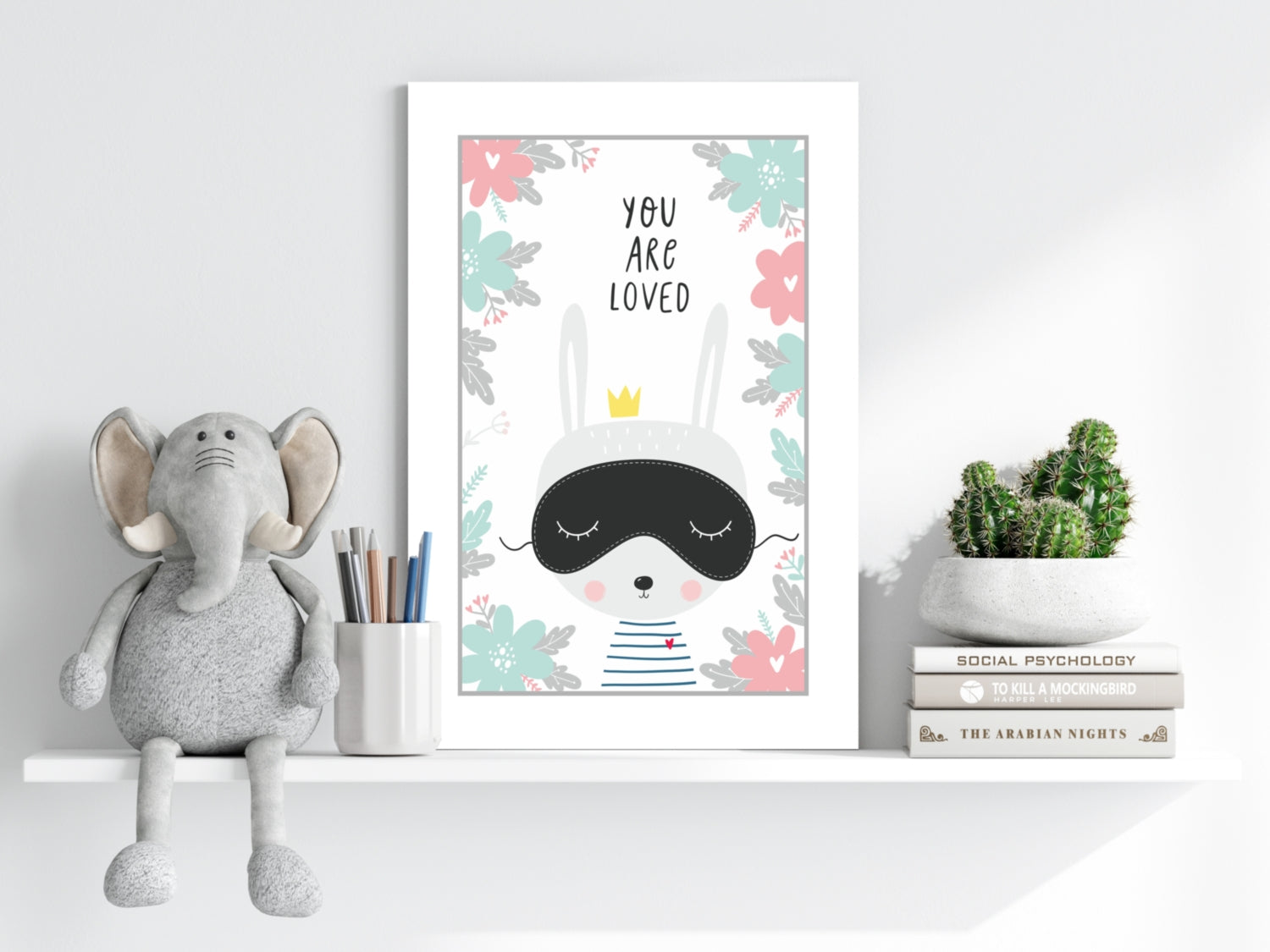 You Are Loved Aluminum Print.