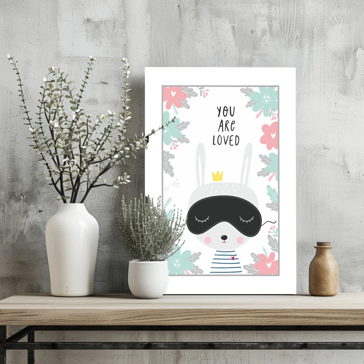 You Are Loved Aluminum Print.